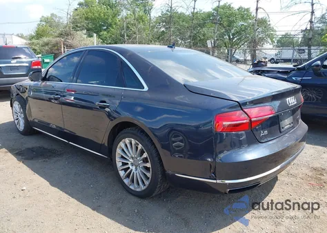 2015 Audi A8 3.0T from USA, damaged, VIN WAUJGAFD3FN021160